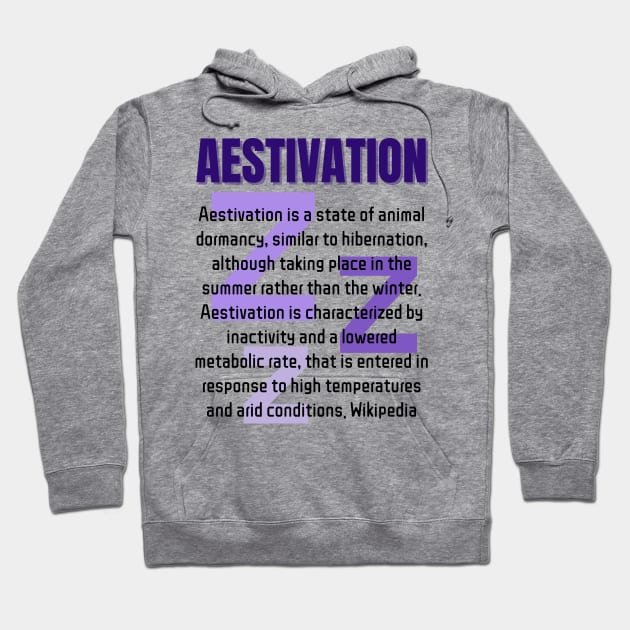 AESTIVATION Hoodie by Lees Tees